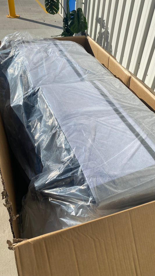Kelso Smoke Grey Double Electric Recliner (BOXED)