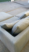 4 Seater Modular Sectional Sofa w/Ottoman *Grey*
