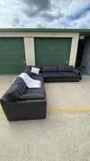 Ex Nick Scali 7 Seater Modular Cloud Sofa *Navy Blue*