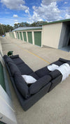 Ex Nick Scali 7 Seater Modular Cloud Sofa *Navy Blue*