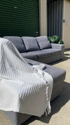 Ex Fantastic Furniture L Seater Sectional Sofa *Grey*
