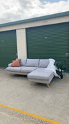 Ex Fantastic Furniture L Seater Sectional Sofa *Grey*