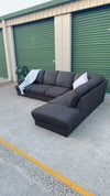 5 Seater Sectional Sofa w/Chaise *Brown*