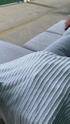 Ex Fantastic Furniture L Seater Sectional Sofa *Grey*