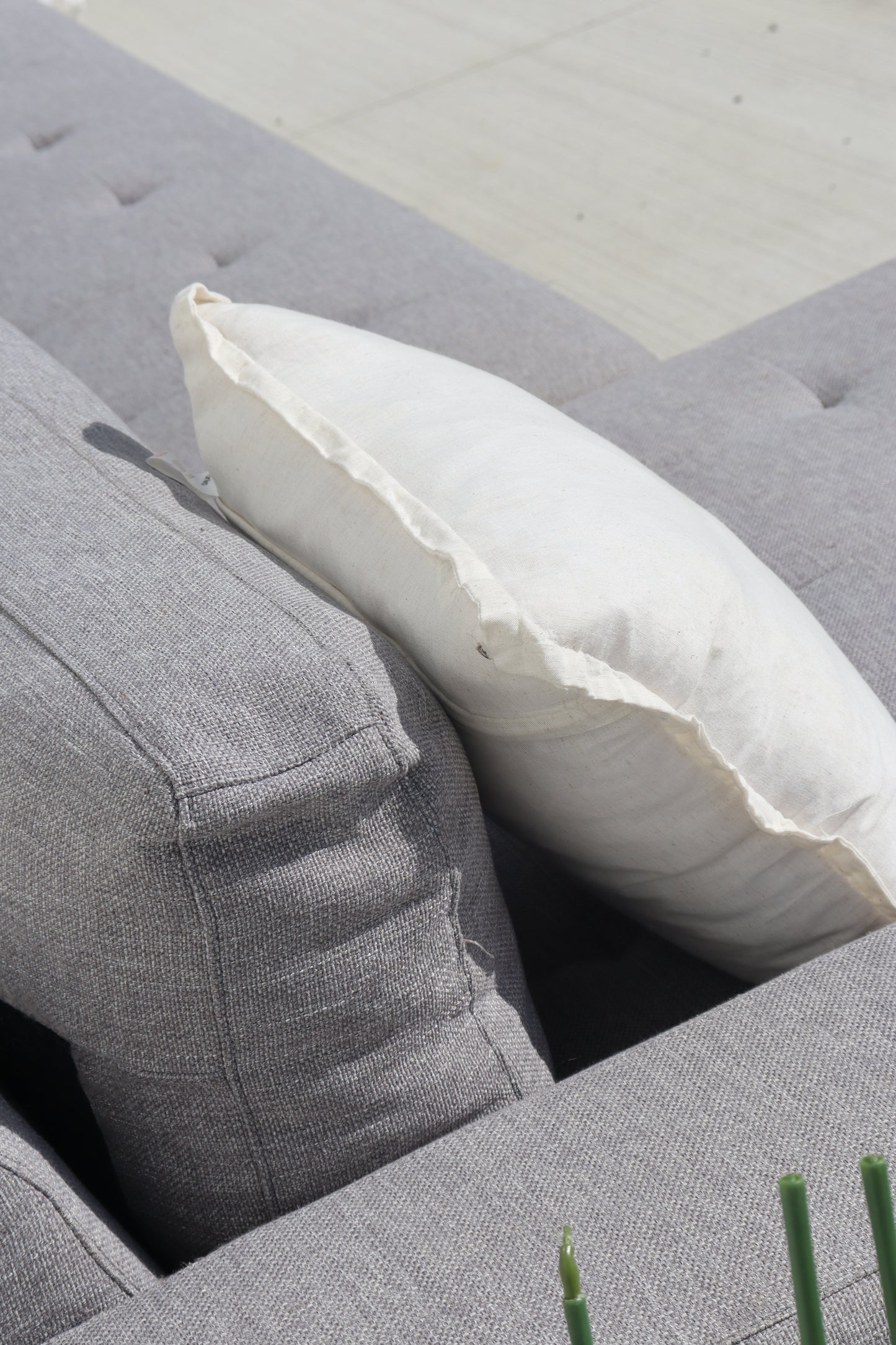 Large Premium L Shape Grey Sofa