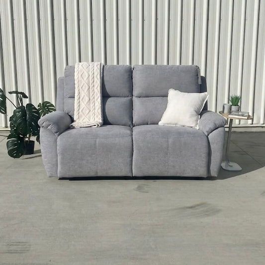 Kelso Smoke Grey Double Electric Recliner (BOXED)