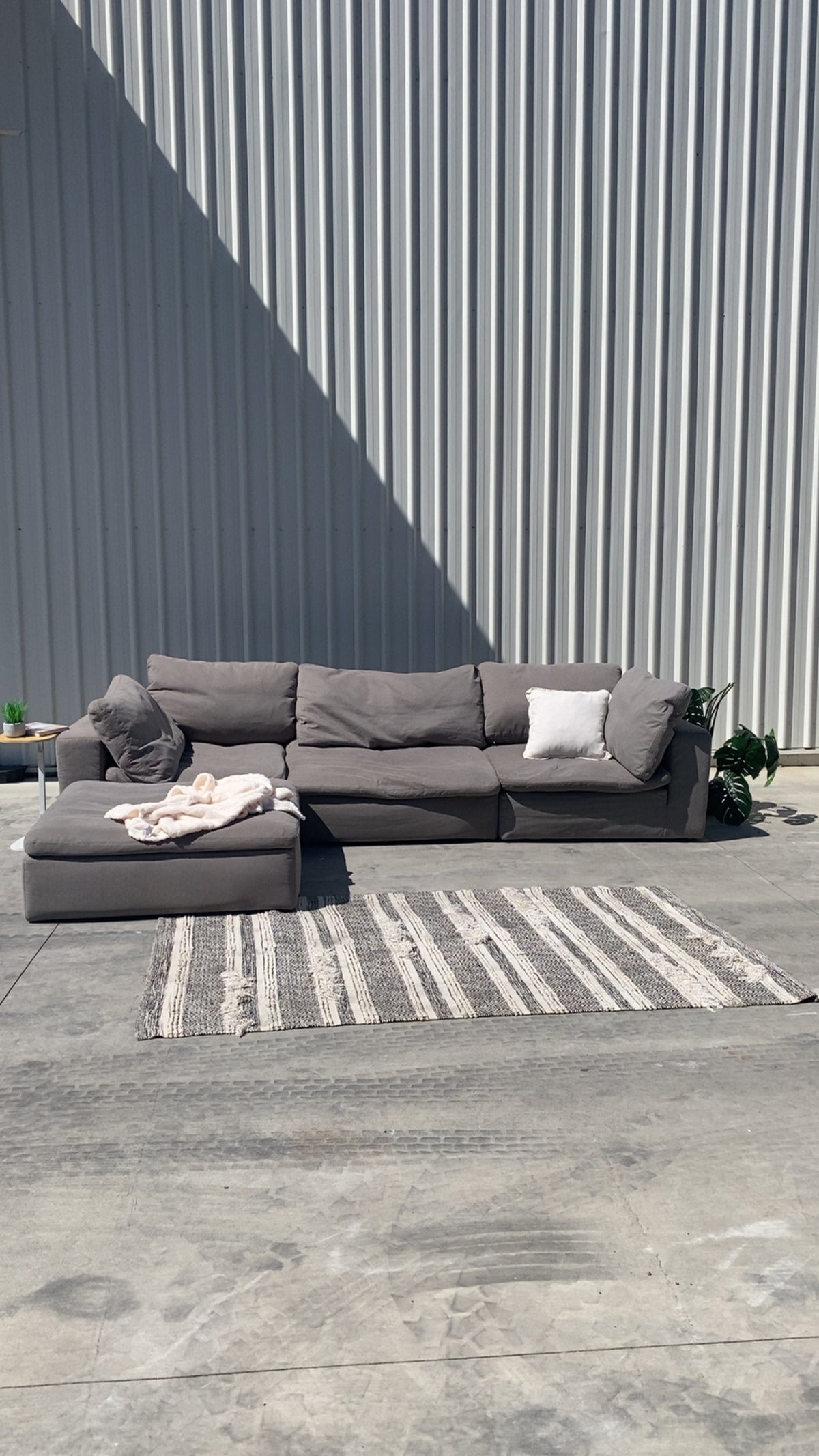 Modular Cloud Grey Couch