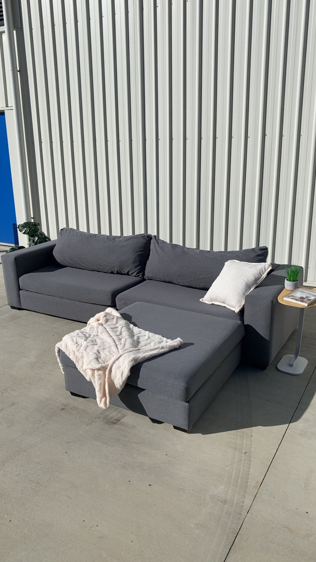 Modular 4 Seater Sofa w/Ottoman
