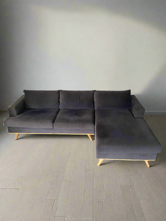 L Seater Sofa *COCO Charcoal*