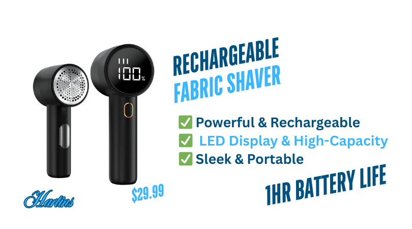 ✨ Rechargeable Fabric Shaver – Say Goodbye to Lint & Fuzz! ⚡