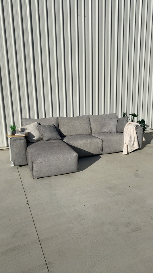 Ex Koala Grey Modern Sofa