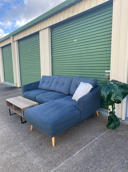 L Seater Sectional Sofa *Blue*