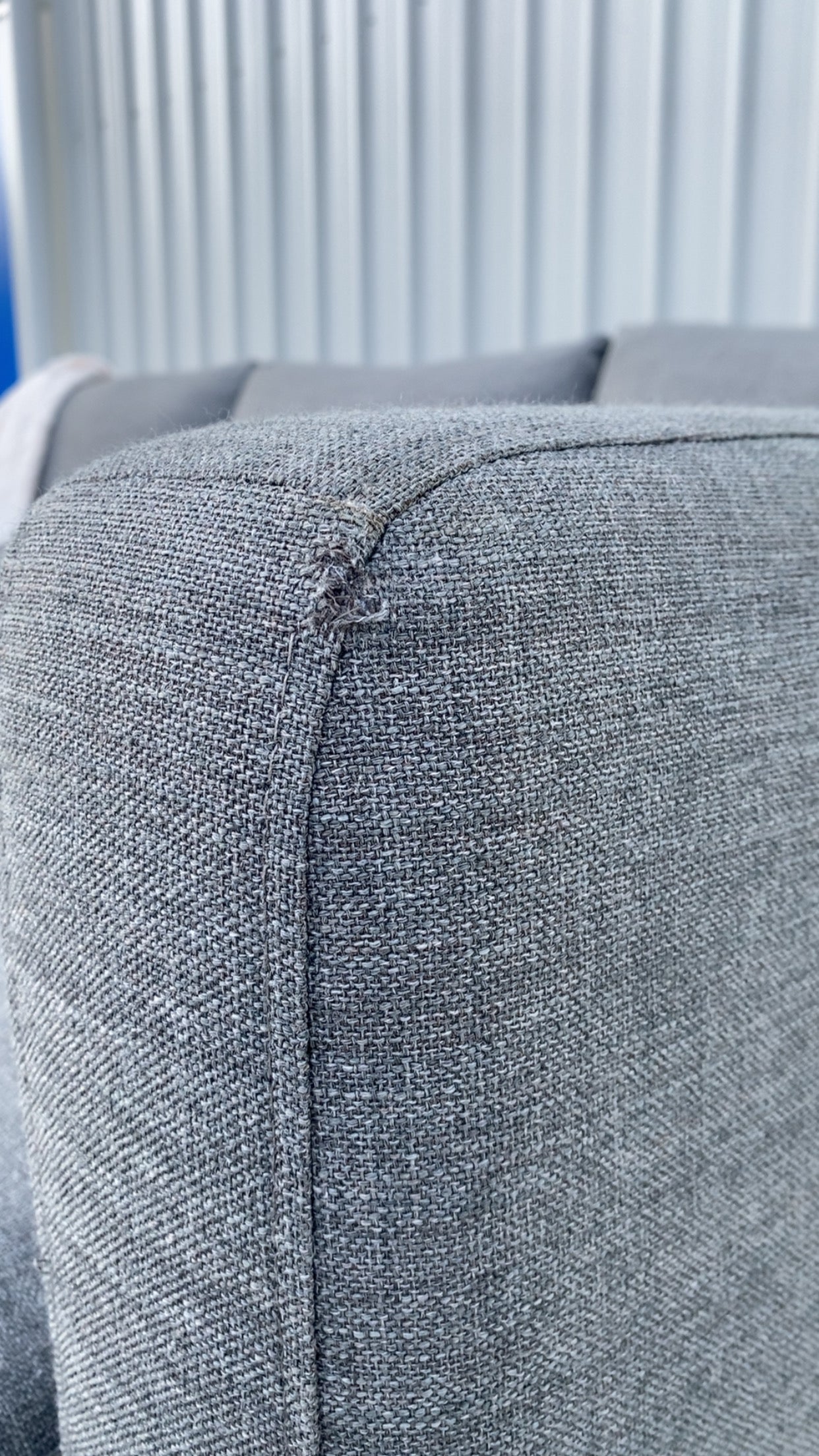 Ex Freedom Long Island Grey Fabric Modular Sofa