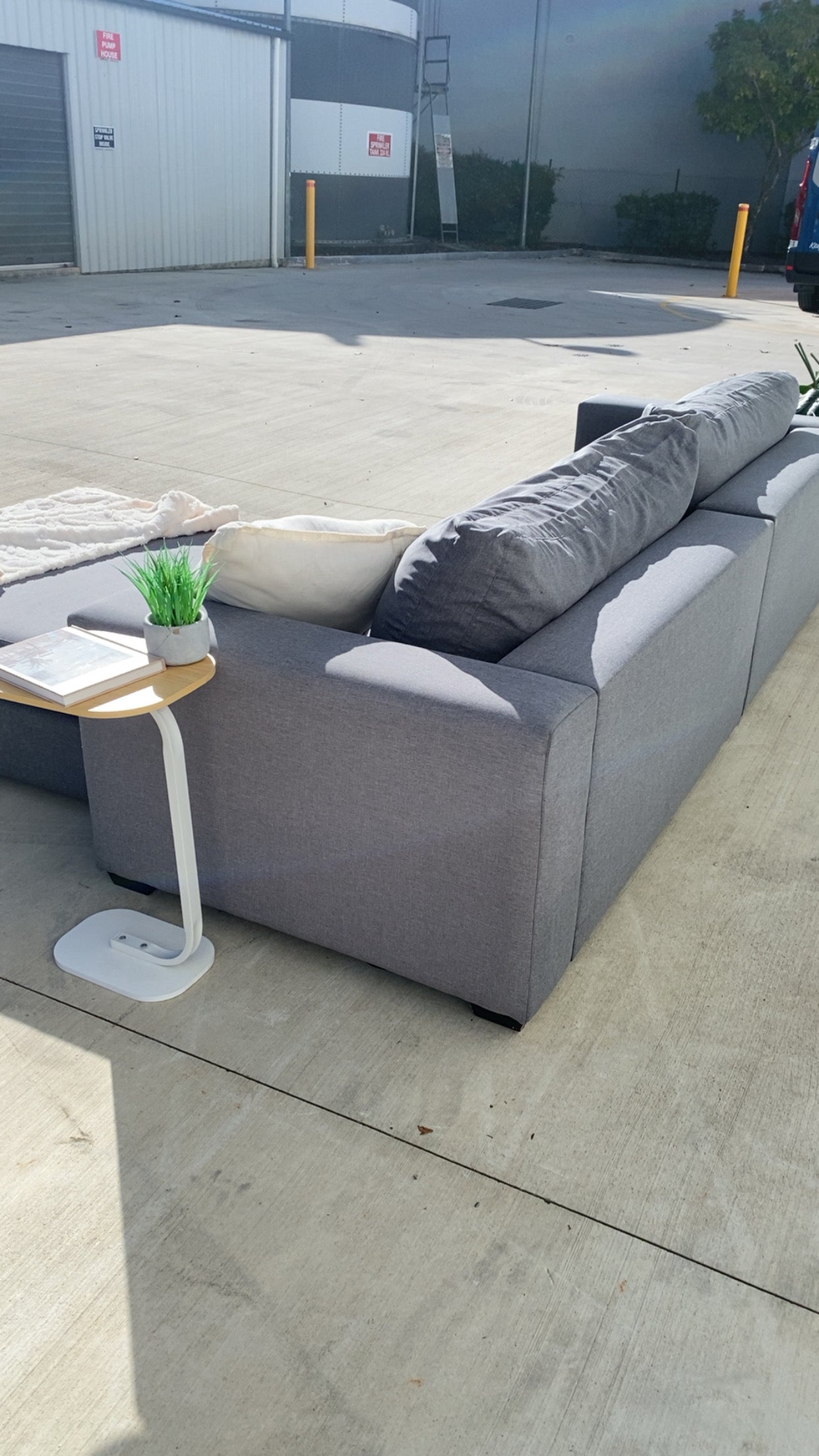 Modular 4 Seater Sofa w/Ottoman