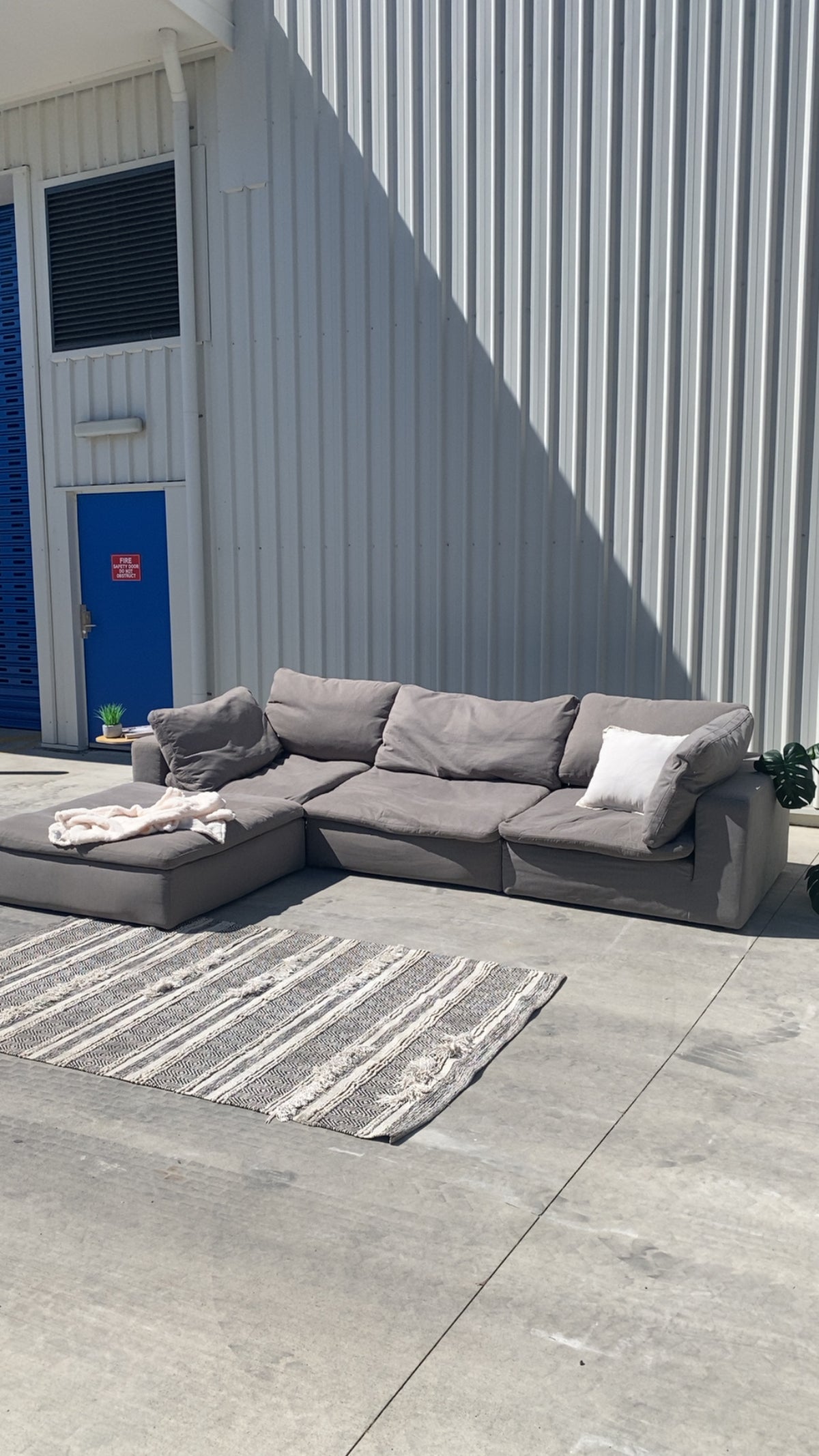 Modular Cloud Grey Couch