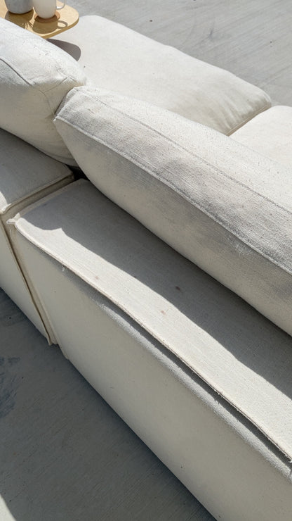Ex Freedom 8 Piece Beige Modular Sofa