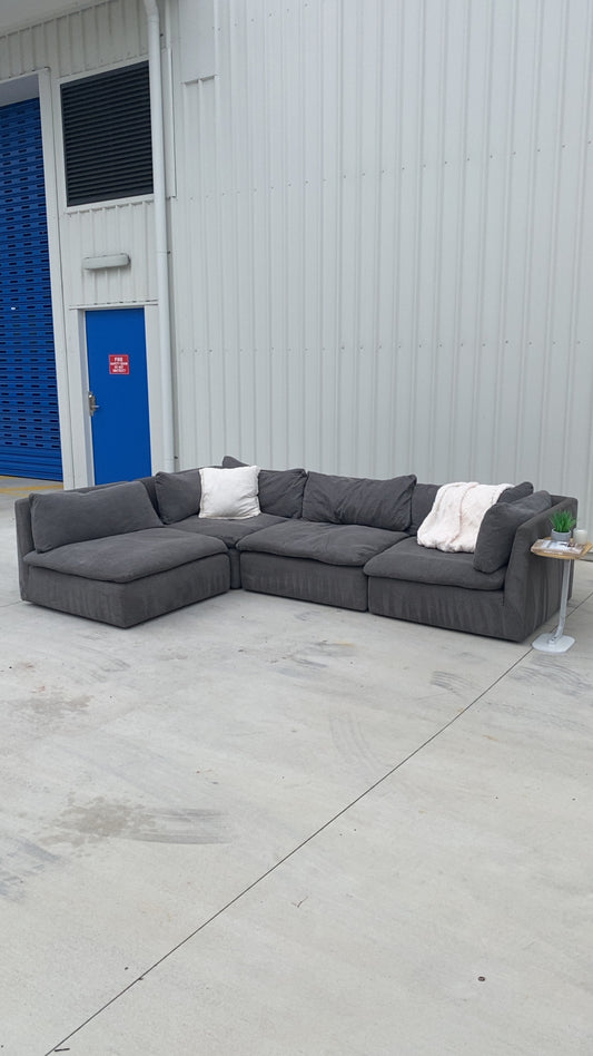 Cloud Style Dayton Modular Charcoal Lounge
