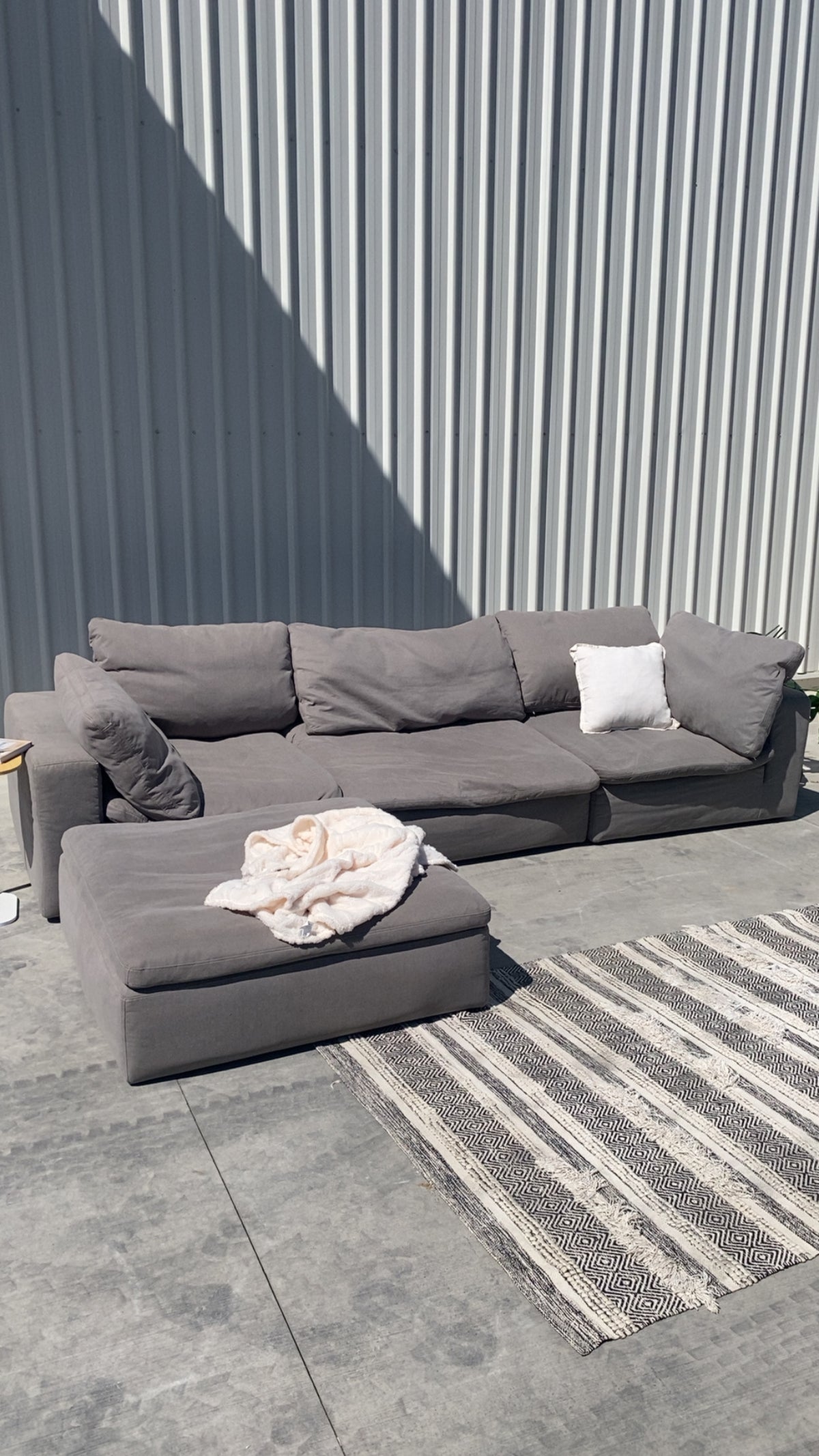 Modular Cloud Grey Couch