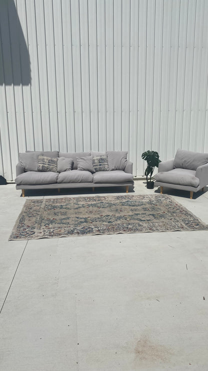 Ex Lounge Lovers 4 Seater + Occasional Chair