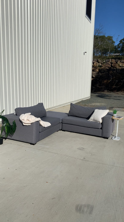 Modular 4 Seater Sofa w/Ottoman