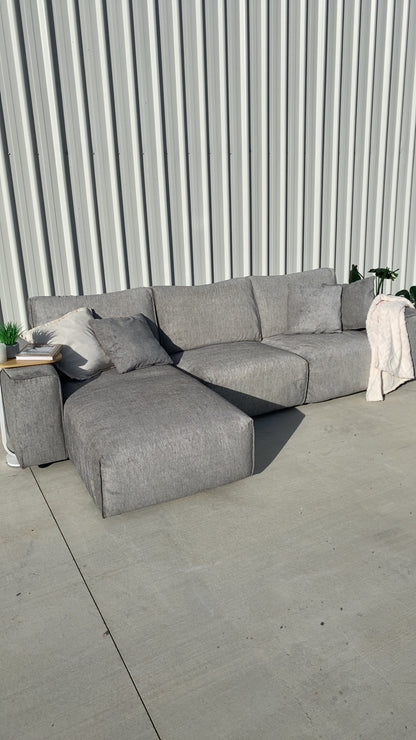 Ex Koala Grey Modern Sofa