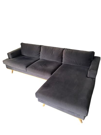 L Seater Sofa *COCO Charcoal*