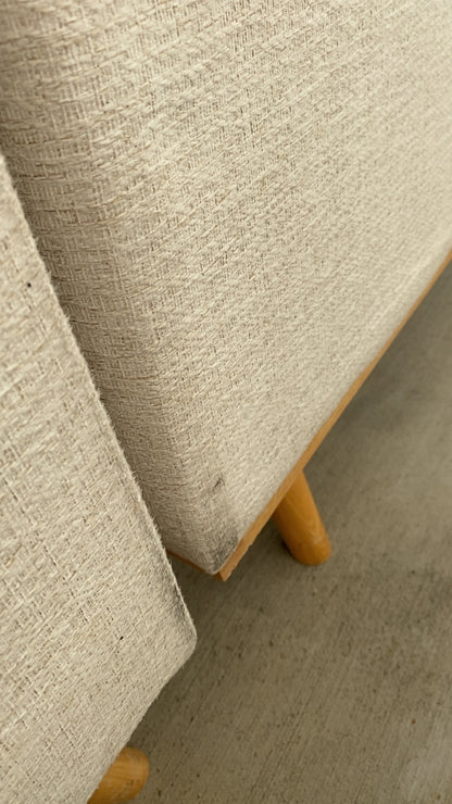 Ex Fantastic Furniture Marella L Shape Biege Sofa