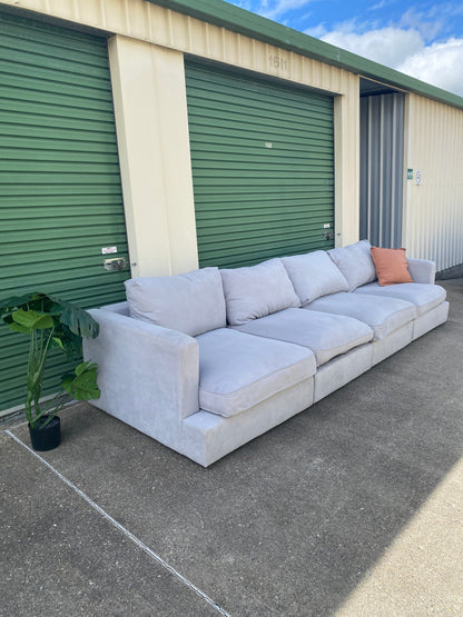 4 Seater Modular Sofa *Grey*