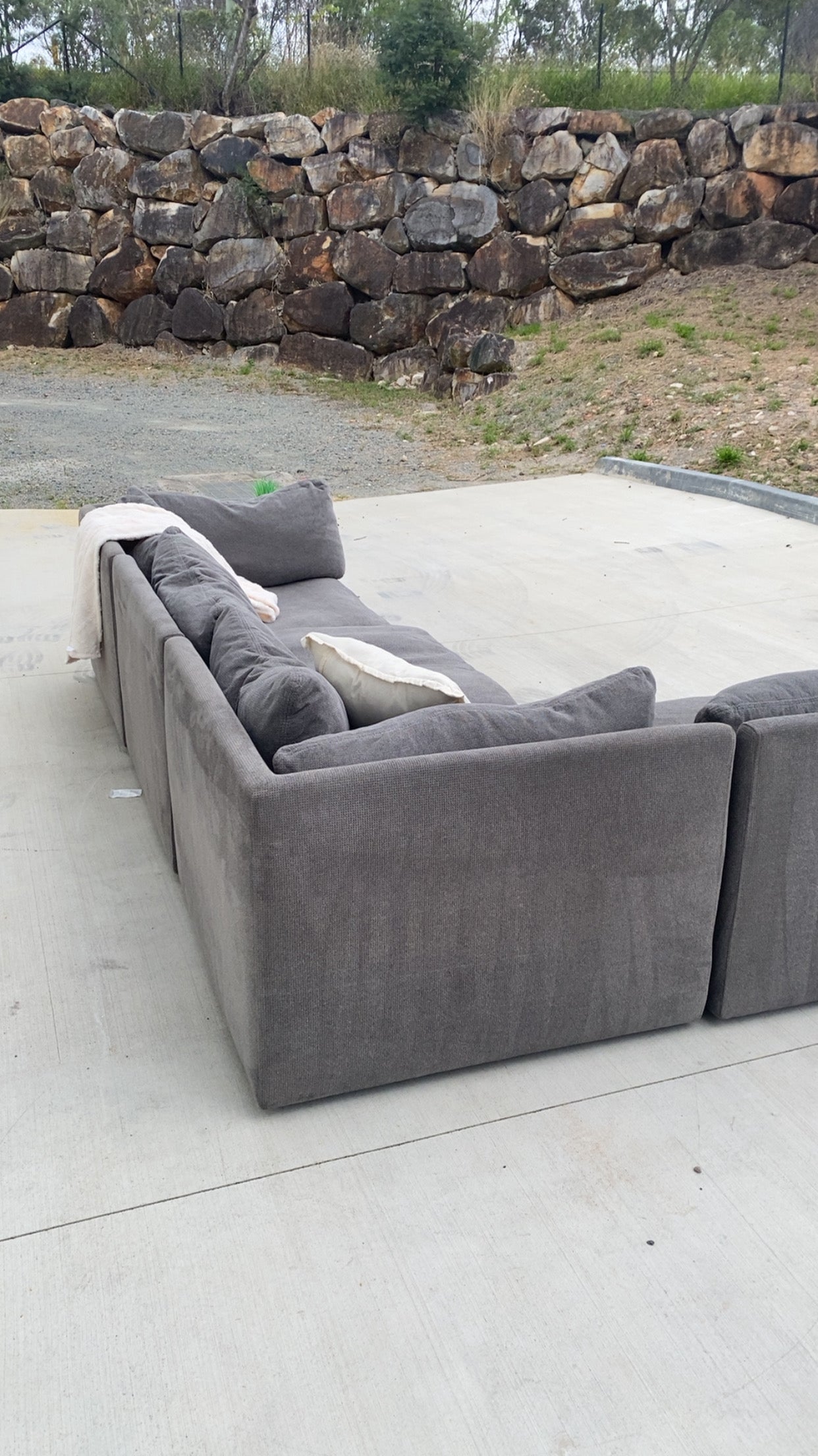 Cloud Style Dayton Modular Charcoal Lounge