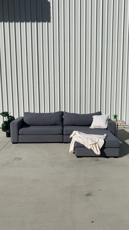 Modular 4 Seater Sofa w/Ottoman