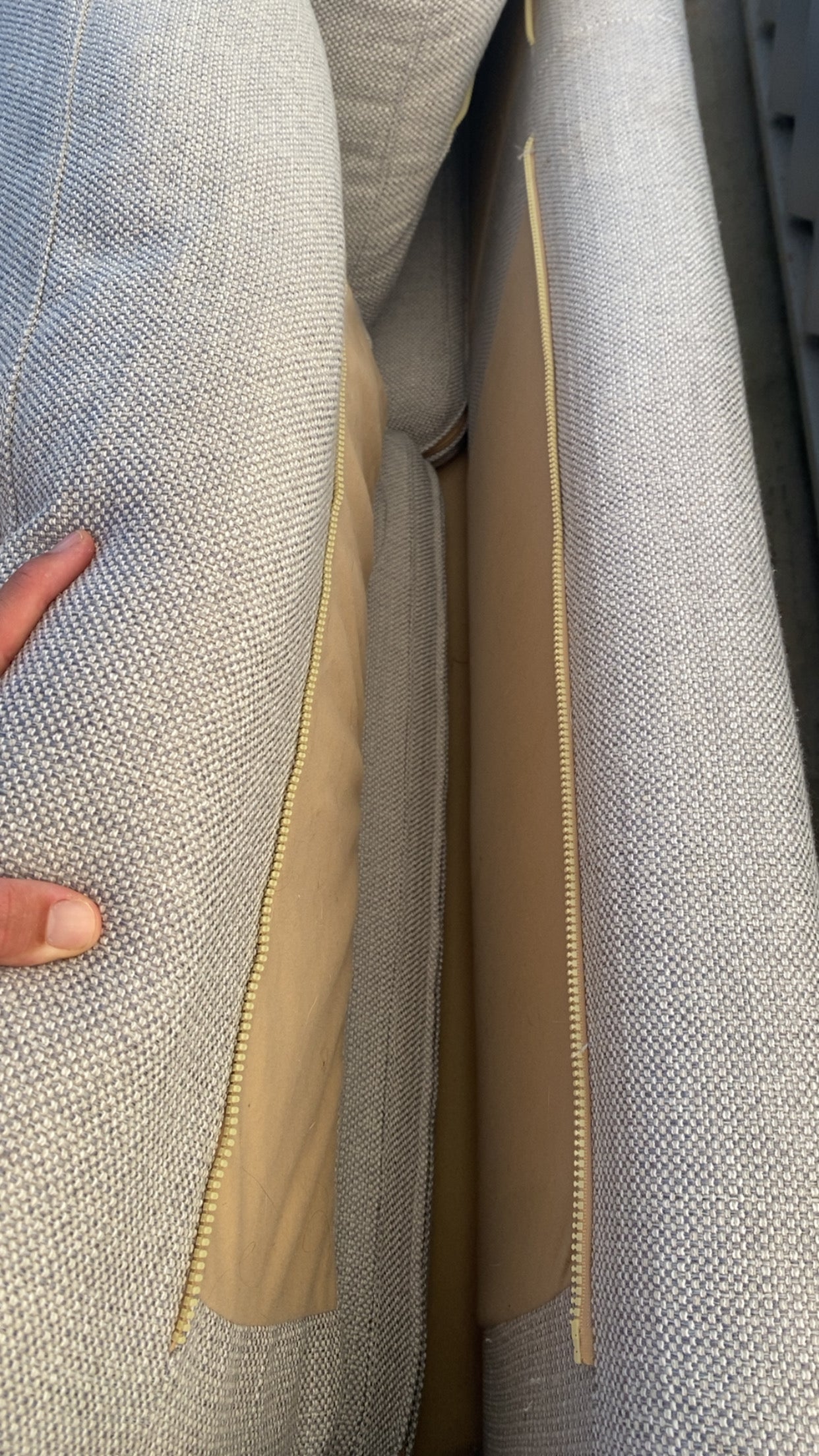 Ex Lounge Lovers Grey L Shape Sofa