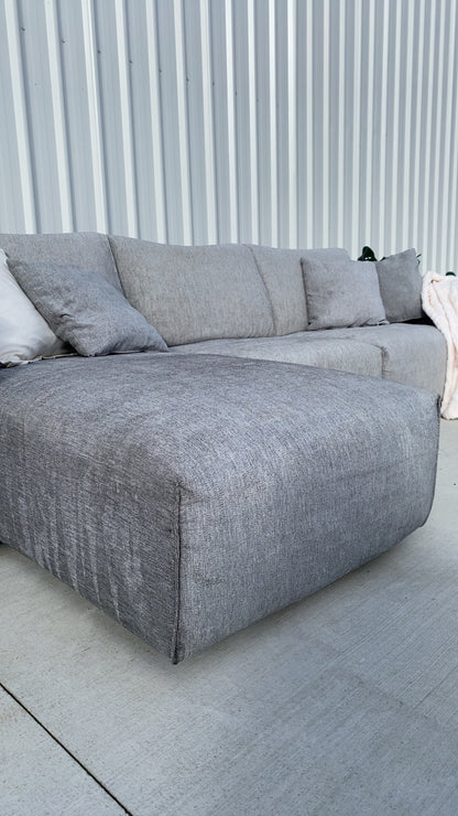 Ex Koala Grey Modern Sofa