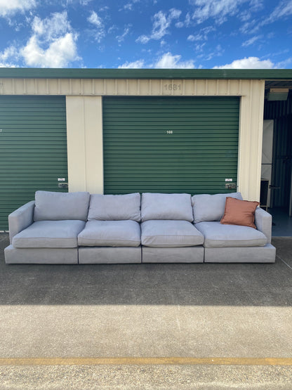4 Seater Modular Sofa *Grey*