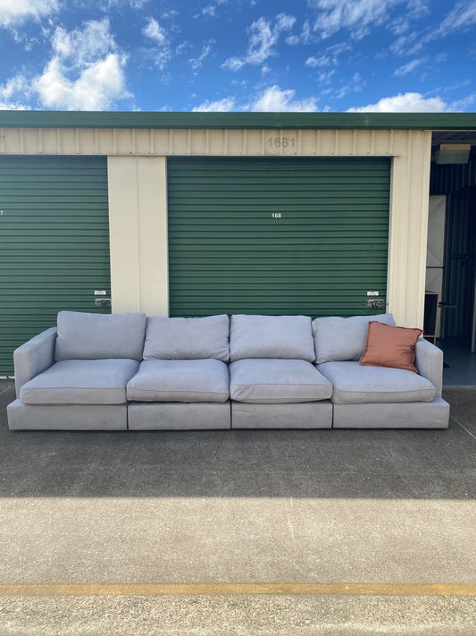 4 Seater Modular Sofa *Grey*