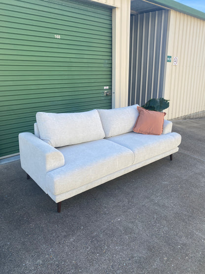 Pre-Loved Amart Jermaine 3 Seater Sofa *Beige*