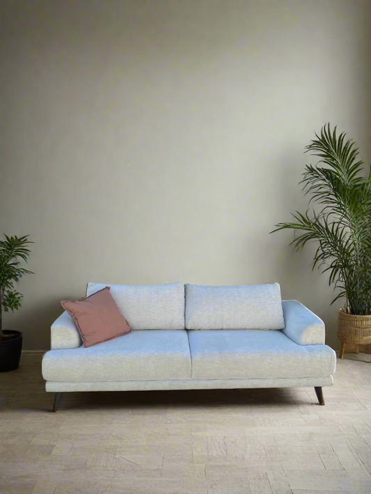 Pre-Loved Amart Jermaine 3 Seater Sofa *Beige*
