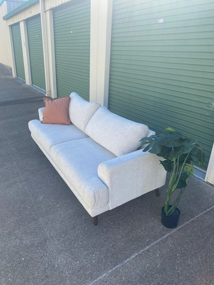 Pre-Loved Amart Jermaine 3 Seater Sofa *Beige*