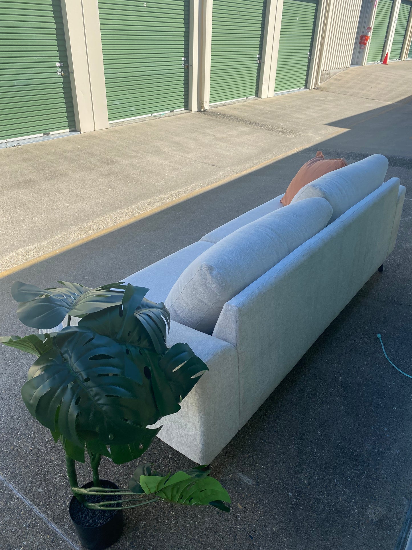 Pre-Loved Amart Jermaine 3 Seater Sofa *Beige*