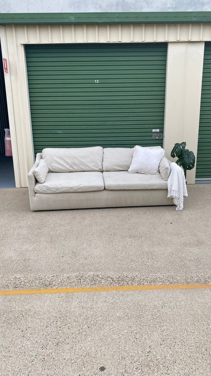 Ex Nick Scali Beige Dream 2.5 Seater Sofa