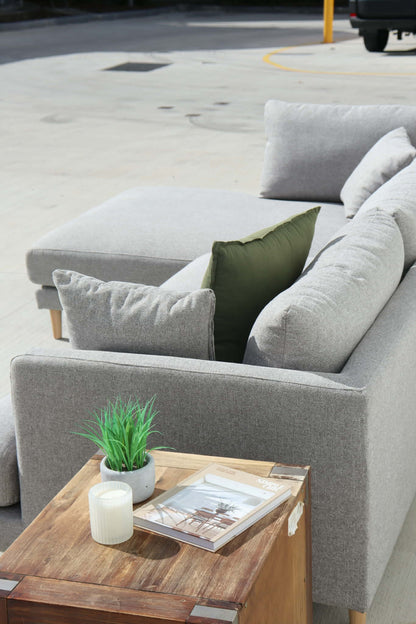 Display Model Riley Signature L-Shape Sofa in Elegant Grey