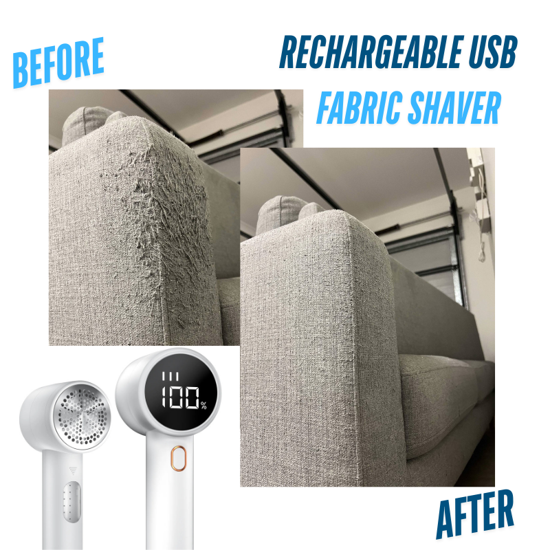 ✨ Rechargeable Fabric Shaver – Say Goodbye to Lint & Fuzz! ⚡