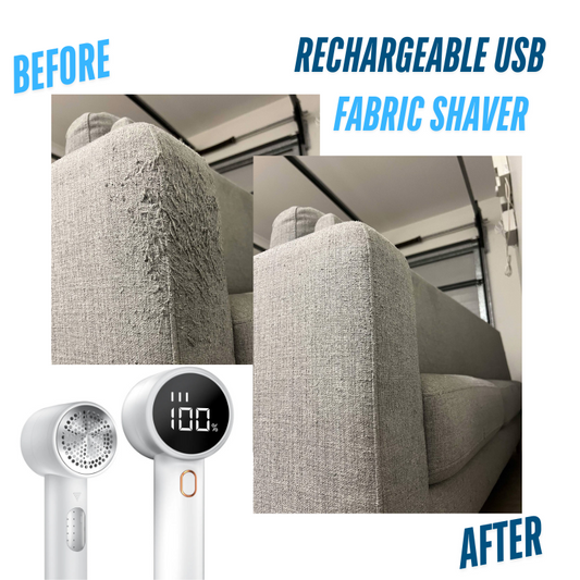 ✨ Rechargeable Fabric Shaver – Say Goodbye to Lint & Fuzz! ⚡