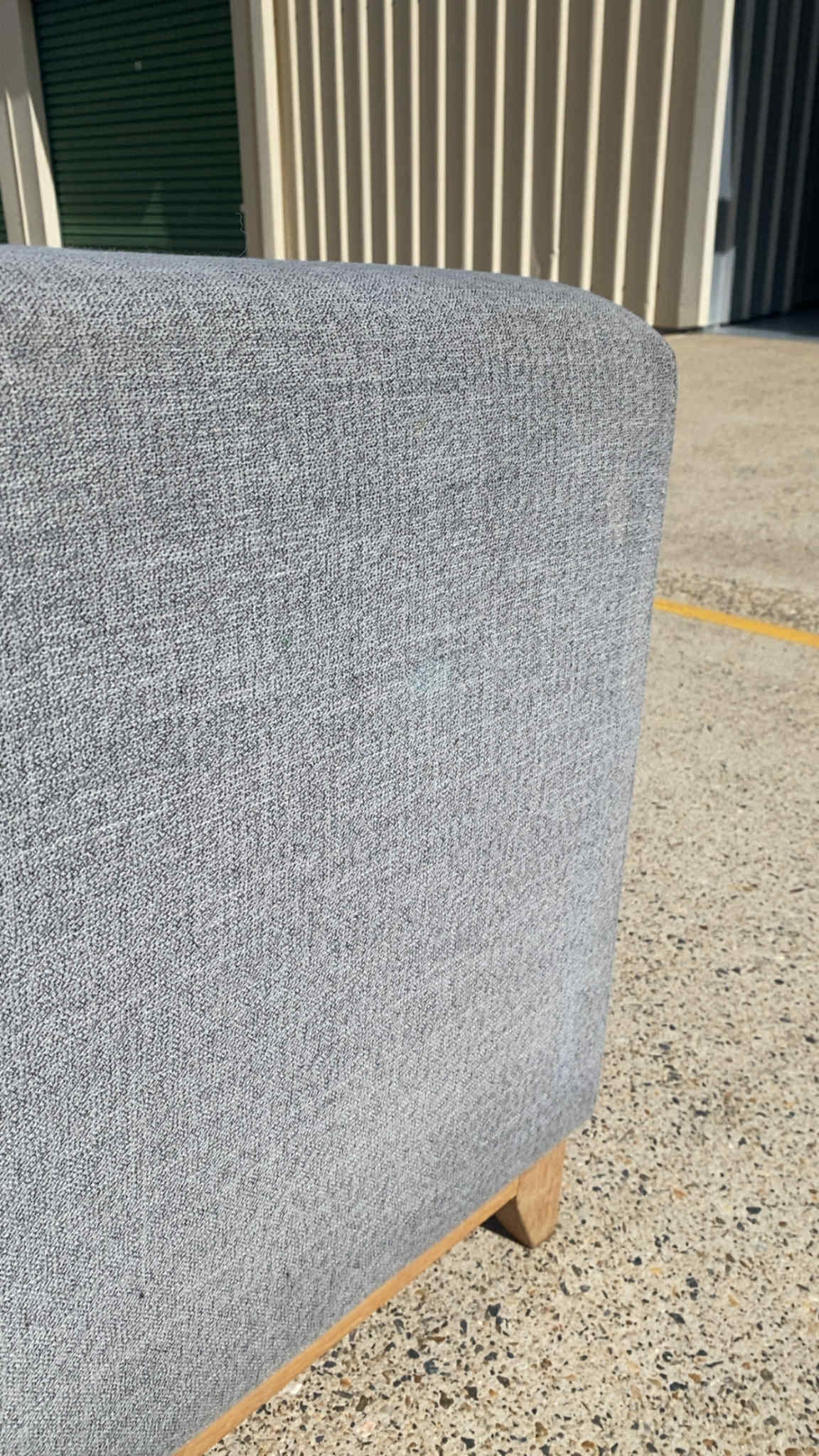 Ex Nick Scali 3 Seater Sofa *Grey*