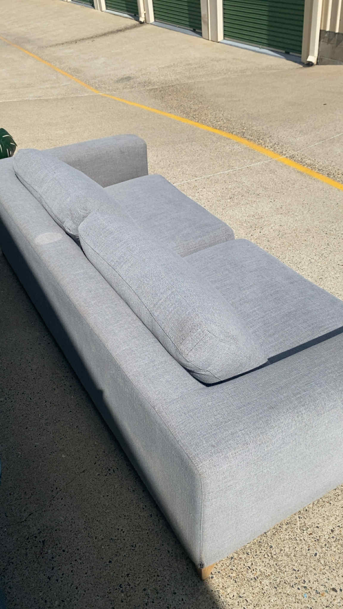 Ex Nick Scali 3 Seater Sofa *Grey*