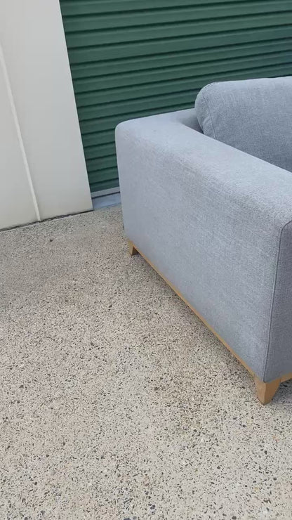 Ex Nick Scali 3 Seater Sofa *Grey*