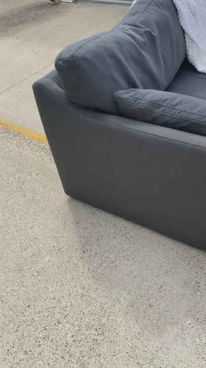 Ex Nick Scali 7 Seater Modular Cloud Sofa *Navy Blue*